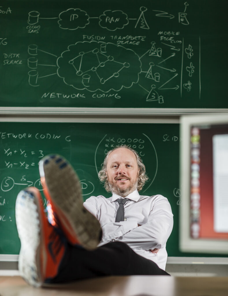 Frank Fitzek. Professor.