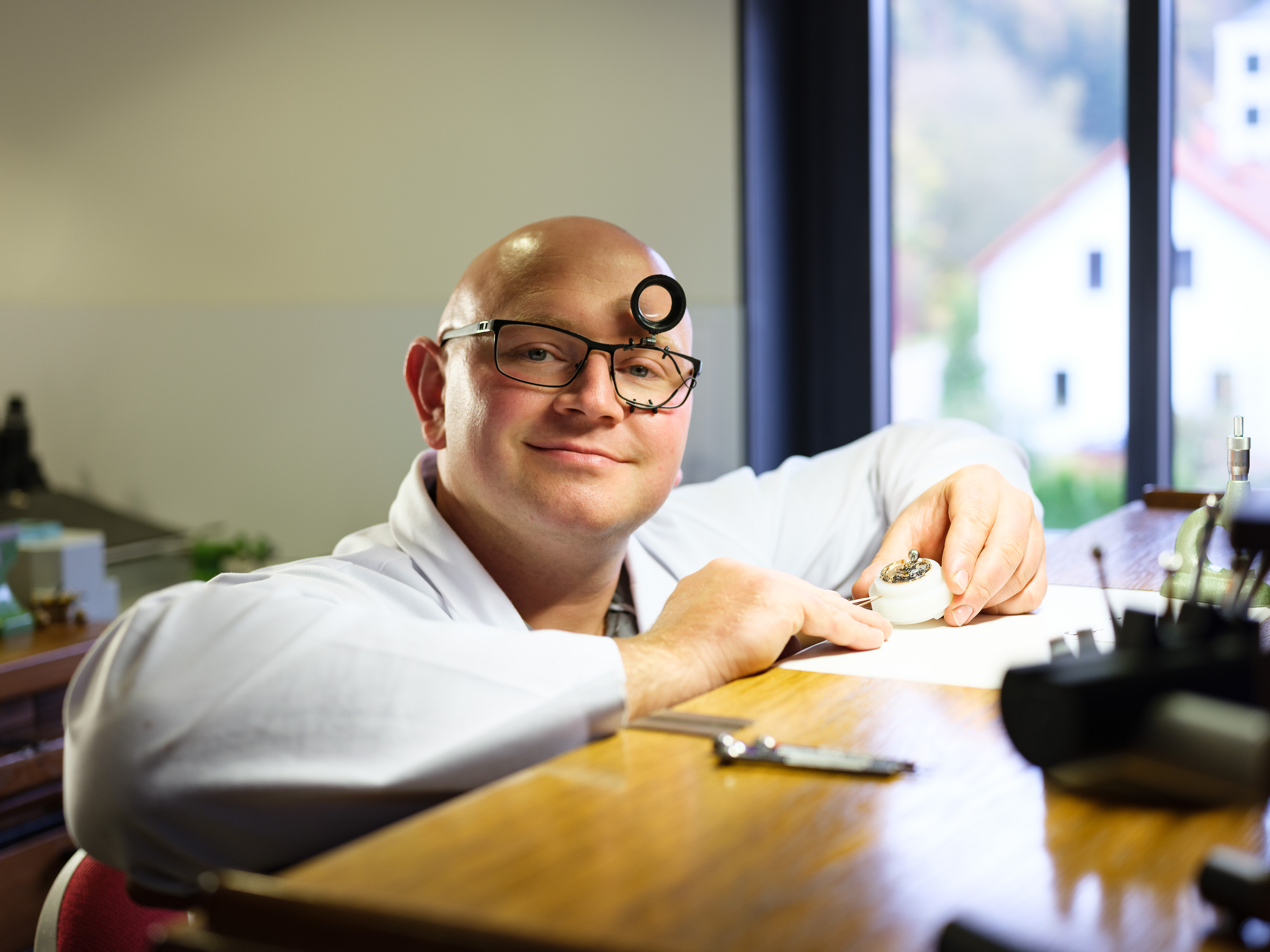 Lars Timmler. Uhrmacher bei Tutima.