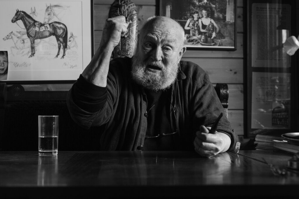 Rolf Hoppe. Schauspieler.