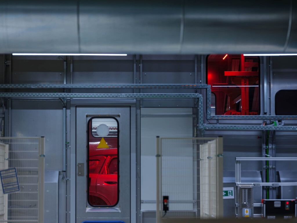 BMW Werk Leipzig Lackiererei